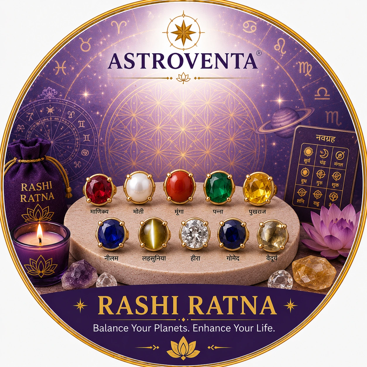 Rashi Ratna - Premium Certified Gemstones